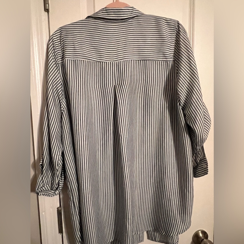 Striped button up - Picture 2 of 3